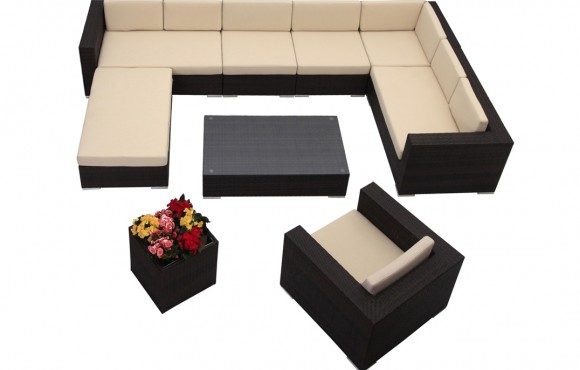 Rattan kerti ülőgarnitúrák